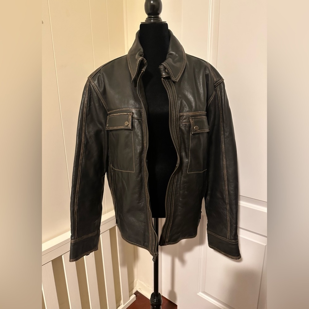 Andrew Marc Vintage Leather Jacket